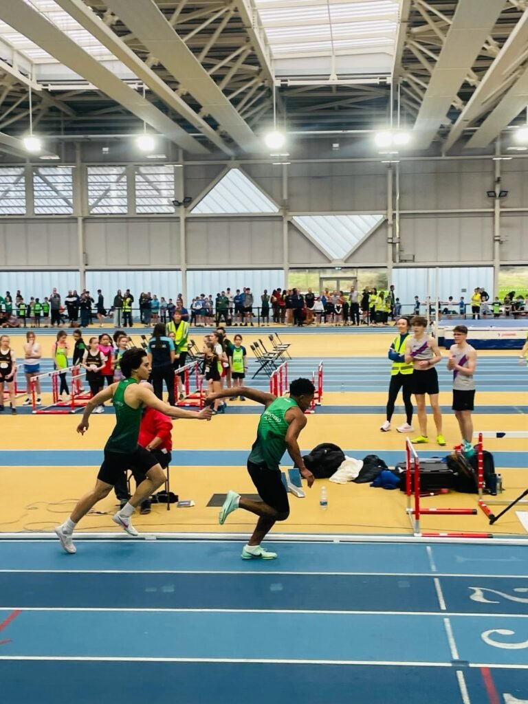 Denzel at Dublin Indoor Relay 2024